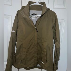 Edificio jacket size M tan color for women’s